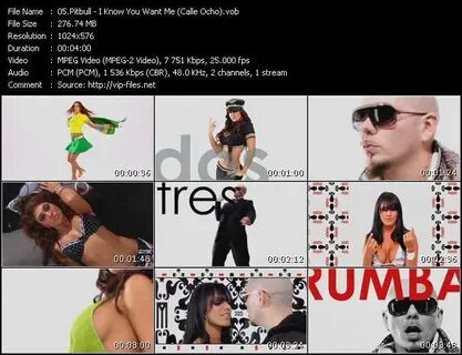 Pitbull want me