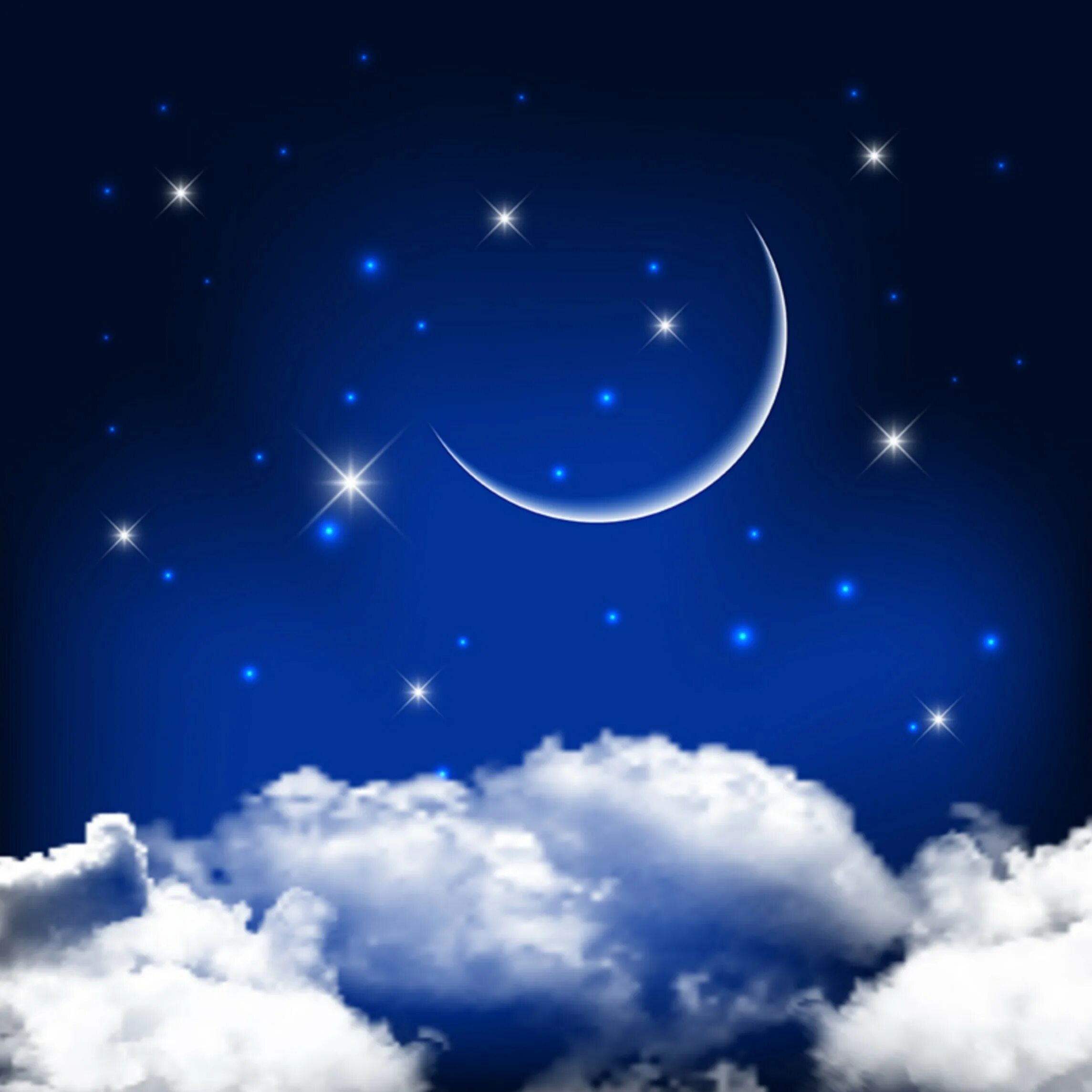 Самый прекрасный месяц. Ночное небо. Звездное небо с луной. Ночь месяц. Месяц на небе.