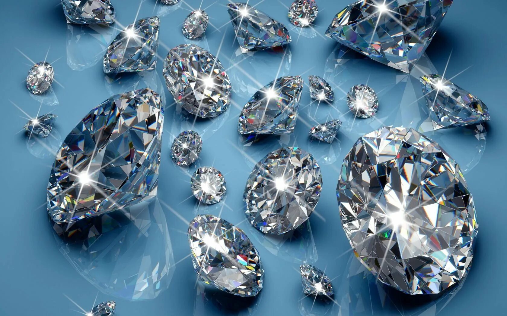 Diamond crystal. Драгоценности бриллианты. Россыпь драгоценных камней.