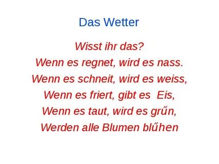 Wenn es