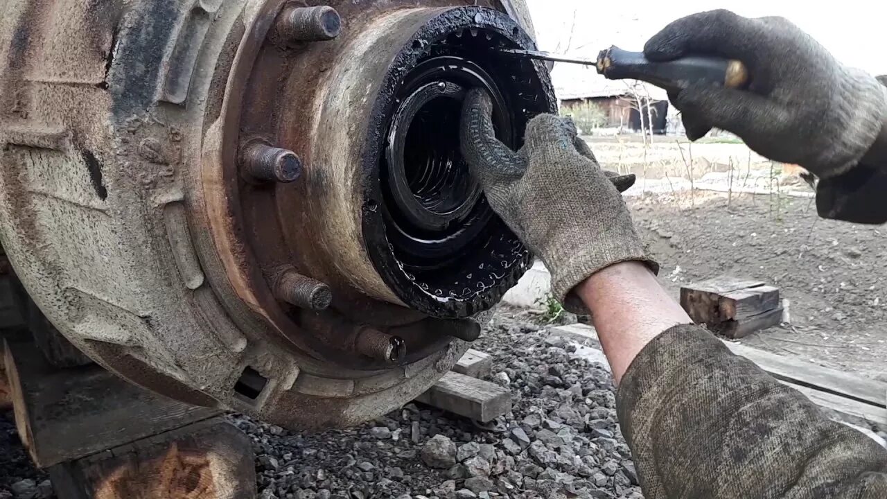 Тормозной барабан моста заднего