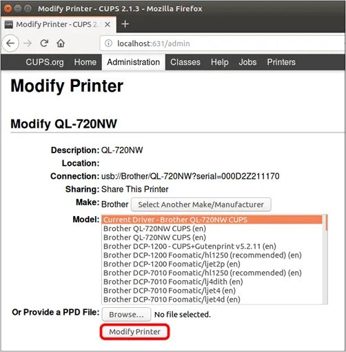 Brother linux. Brother linux