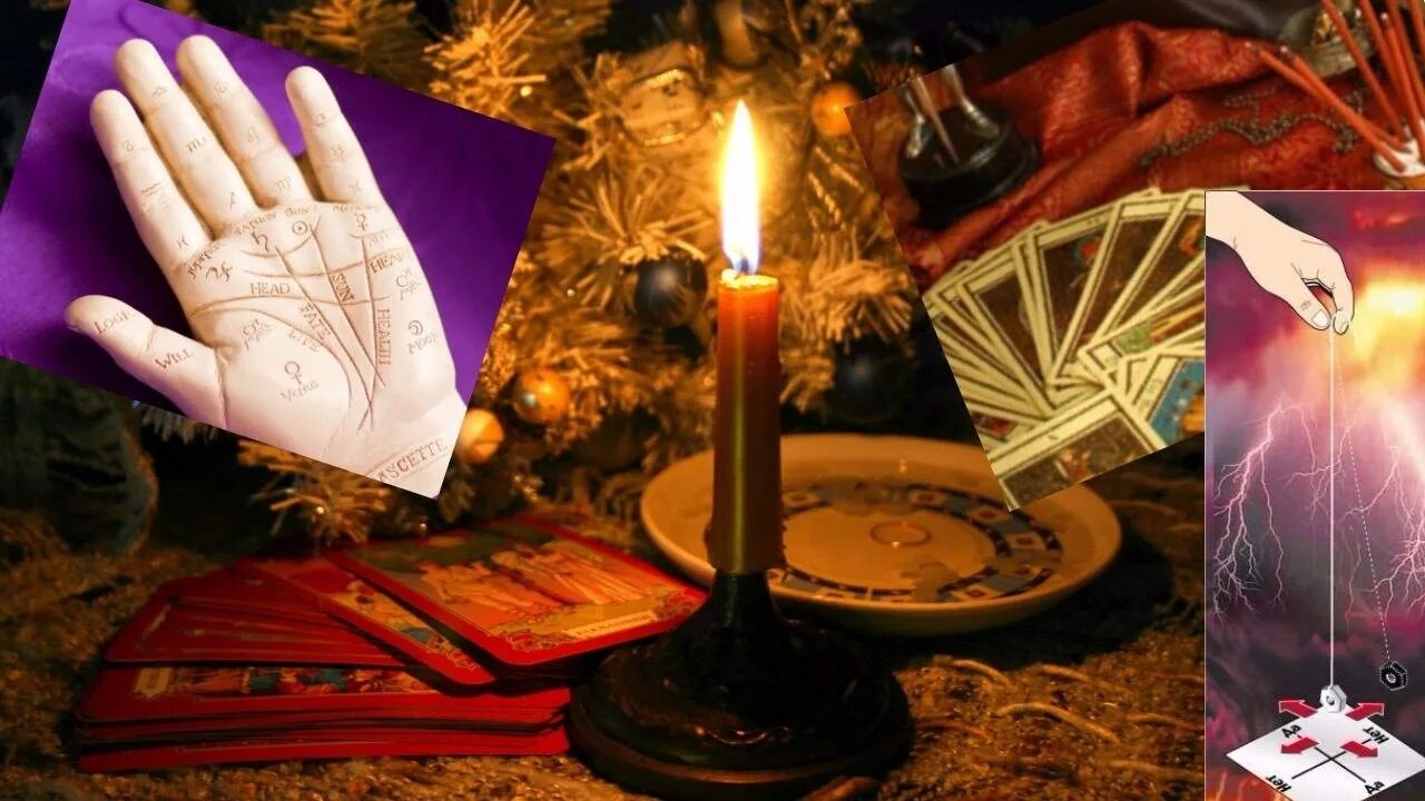 Ритуал с картами. Магические атрибуты красивые. Магия обряды Таро. Свечи гадальные.