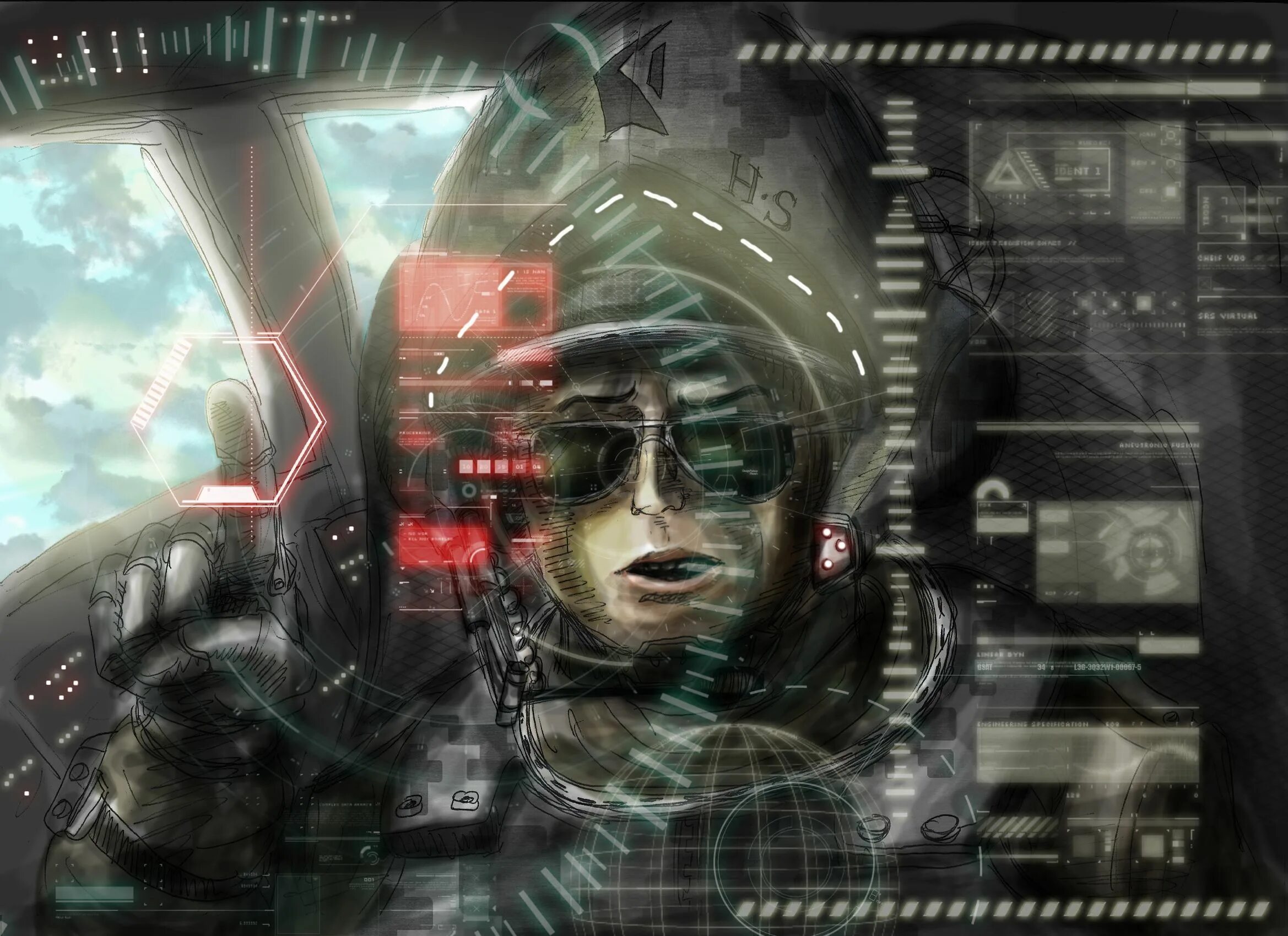 Пилоты будущего движение первых. Пилот sci-fi арт. пилот сци фи арт. пилот будущего арт. sci fi pilot pit.