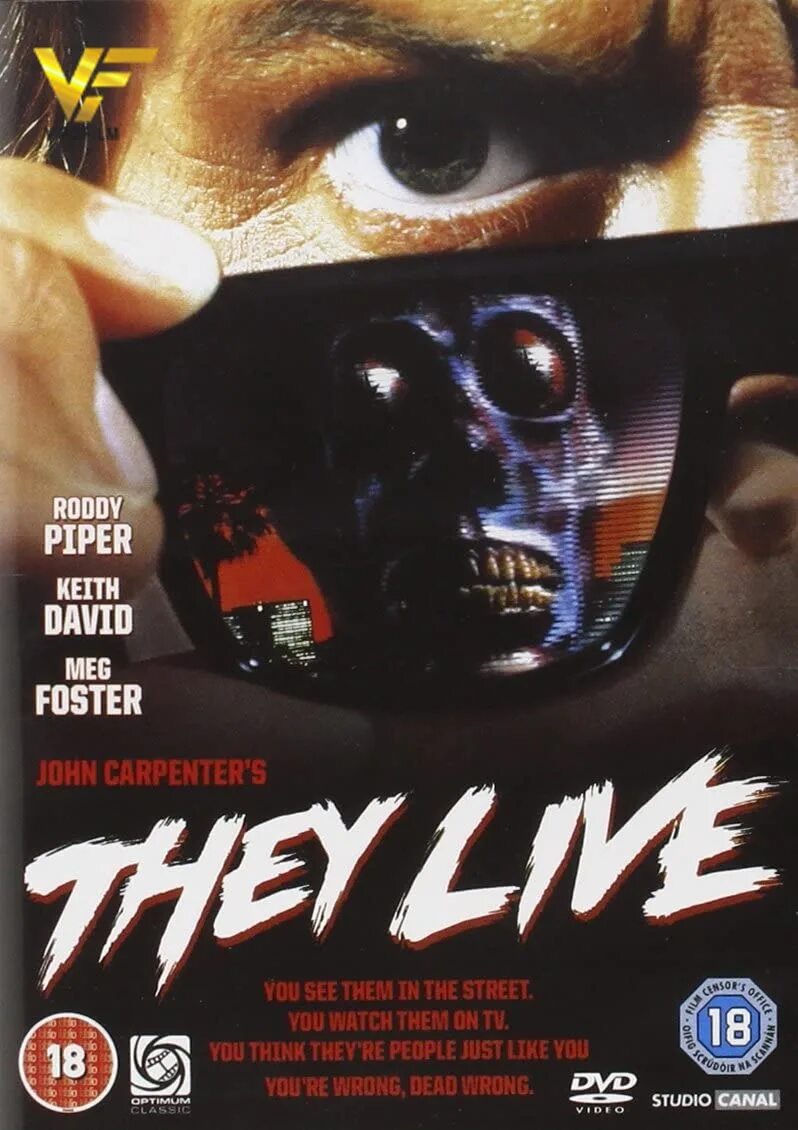 They s. They Live 1988. They Live DVD обложка. They Alive фильм. They Live, 1988 Cover.