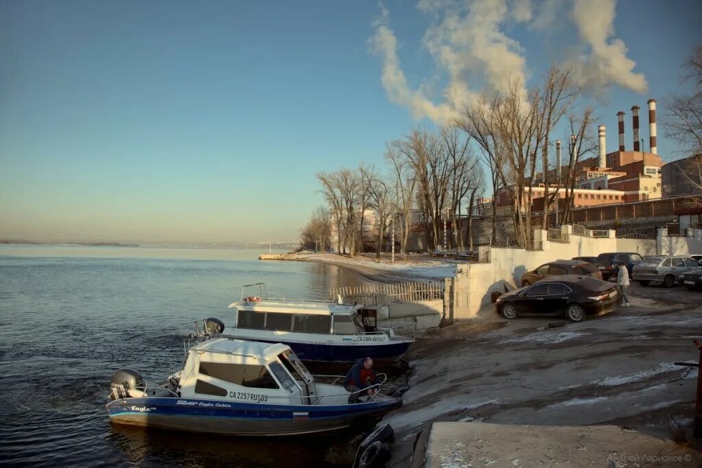 Самарский сутки. Самара в ноябре.