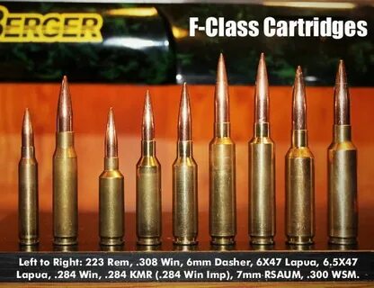The Best-Performing Cartridge Types For F-Class Competition 