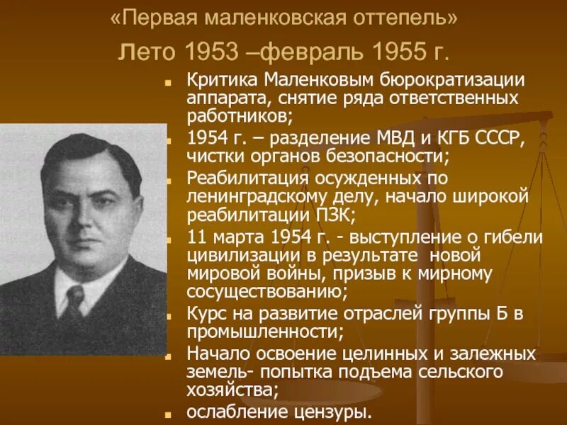 Маленков 1955. Г М Маленков краткая характеристика. Маленков 1953. Маленков годы правления 1953-1955. Маленков годы правления после сталина