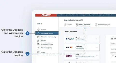 Фонбет депозит