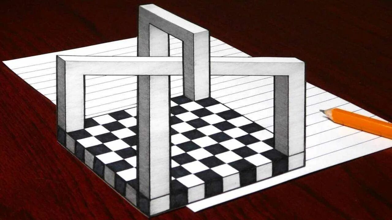 Как сделать оптическую иллюзию