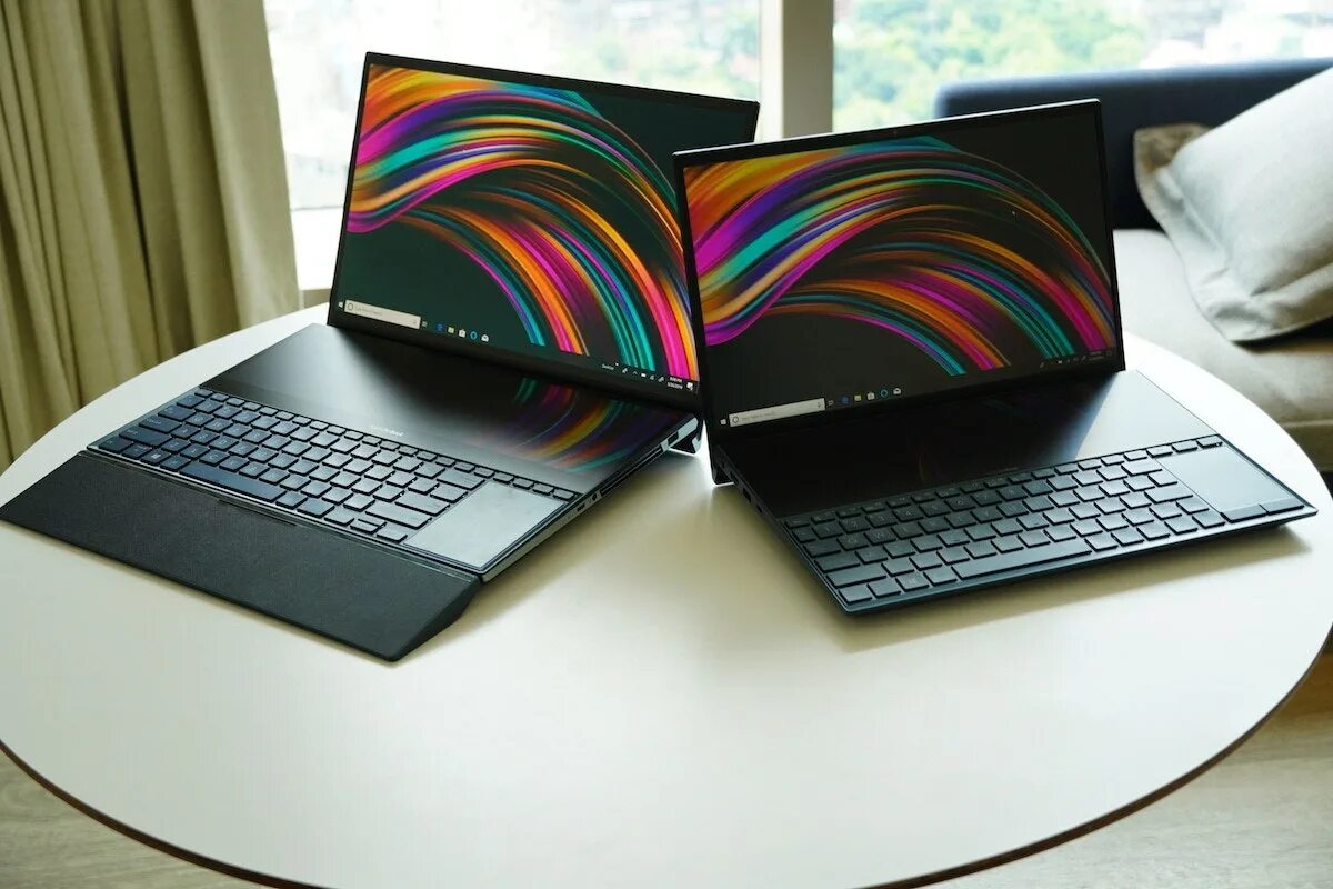 Ноутбук asus zenbook pro 14. ASUS ZENBOOK Pro Duo. ASUS ZENBOOK Pro Duo 2019. Ноутбук с 2 экранами ASUS ZENBOOK Pro Duo. ASUS ZENBOOK Pro 3.