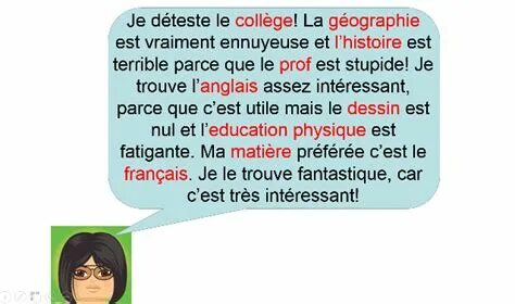 French text