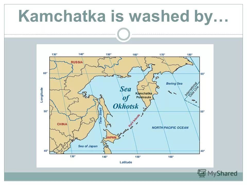 Kamchatka is in the of russia