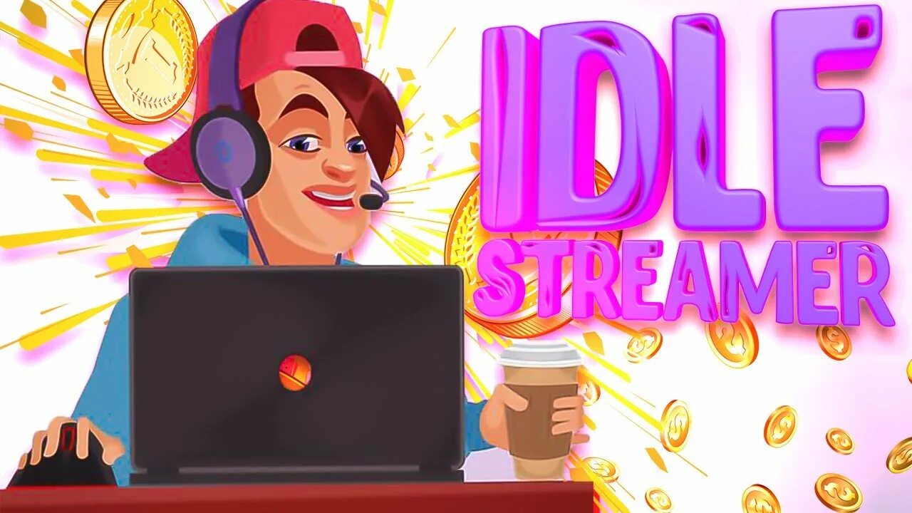 Стример на андроид. Idle streamer. идл стример игра. idle streamer симулятор - стать блогером. игры про стримеров на андроид.