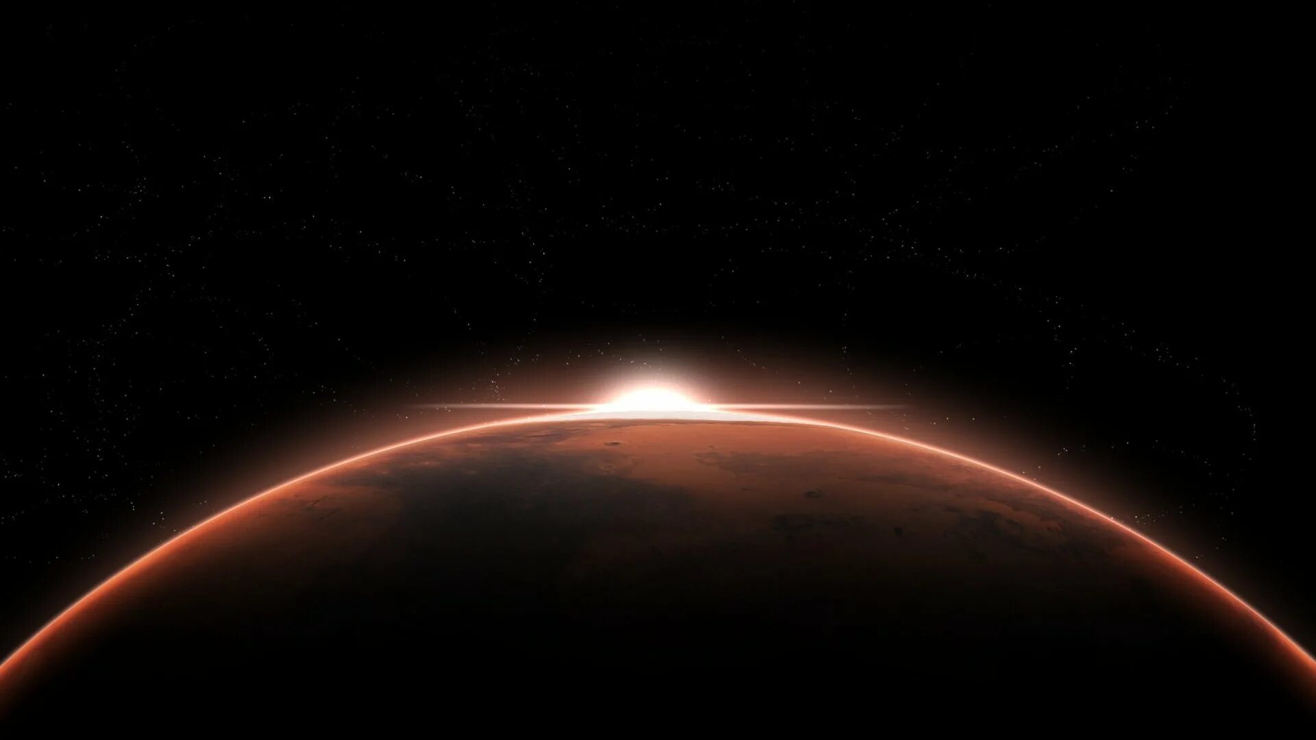 Mars horizon