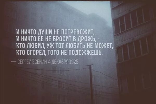 Кто сгорел того не подожжешь стих