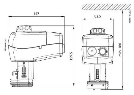 Электропривод amv 435 danfoss