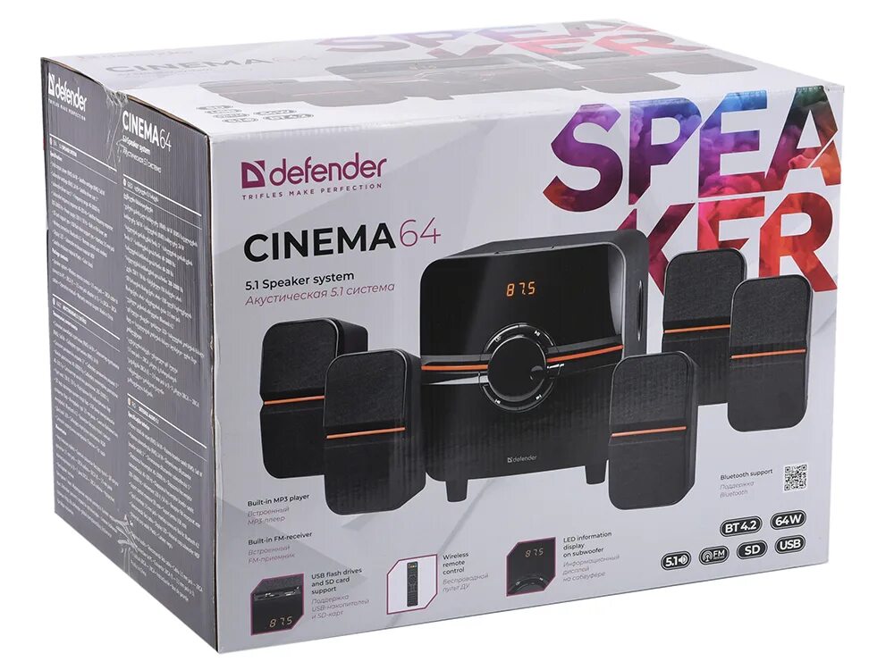 Акустическая система Defender 5.1. Акустическая система 2.1 Defender x361 36вт, BT/fm/mp3/SD/USB/led/RCОПИСАНИЕ. Колонки Defender g18 2.1 18вт, BT/fm/mp3/SD/USB/led. Колонки Defender с пультом. Defender ps3