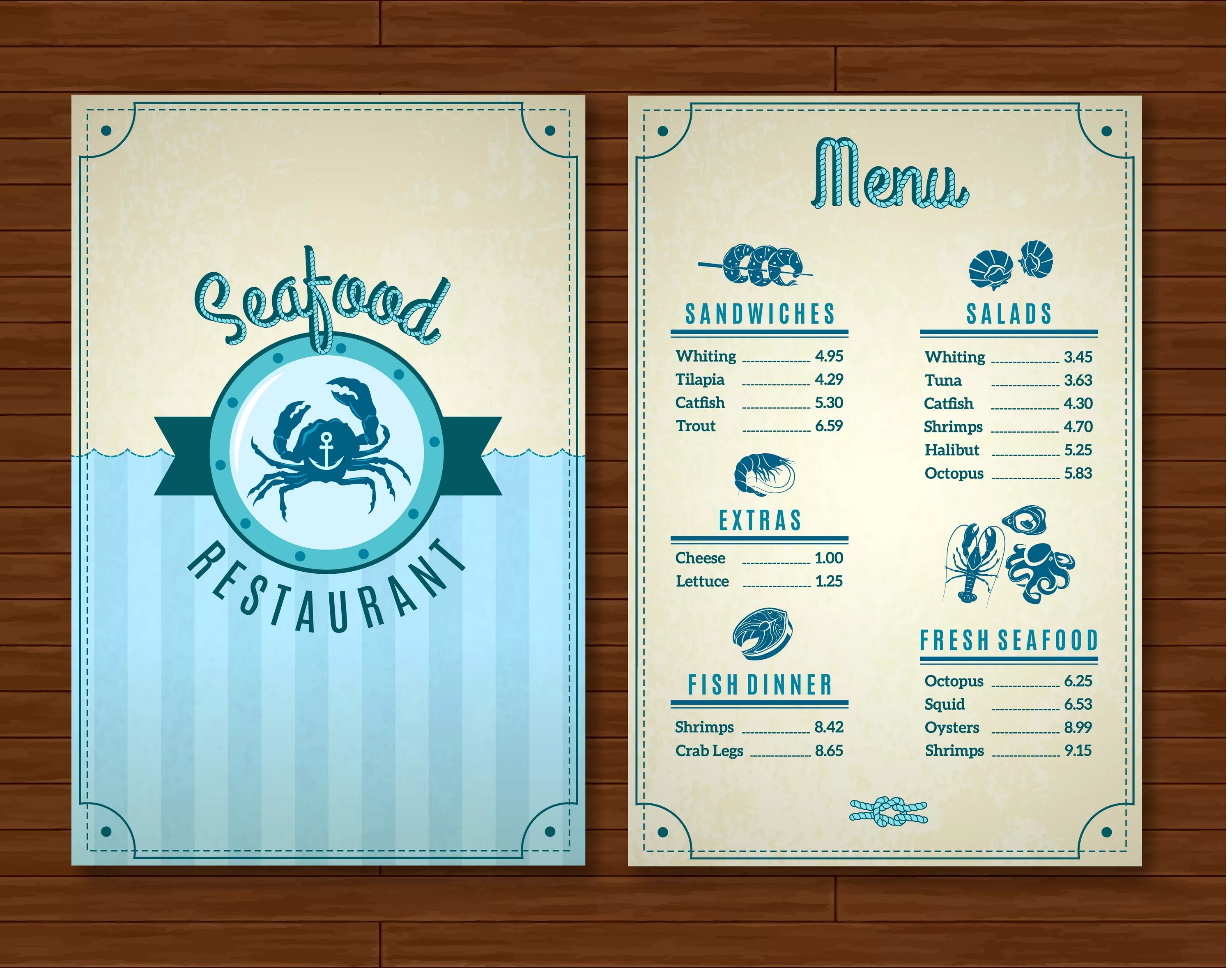 Меню в морской тематике. Морское меню. Меню ресторана с морской тематикой. Макет меню в морском стиле. Морской ресторан меню