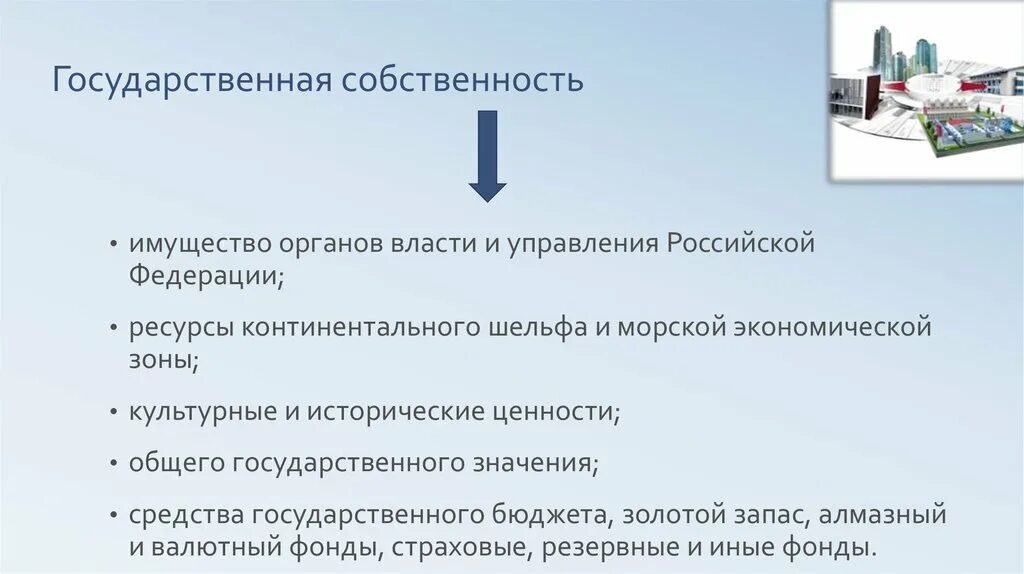 Государственная собственность реферат