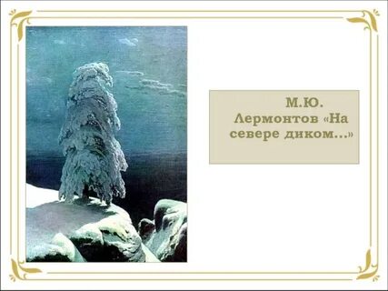 Горные вершины на севере диком