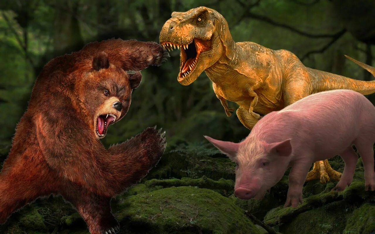 T rex vs t rex 2. T rex vs lion. динозавр против тигра. динозавр против медведя. лев против тирекса.