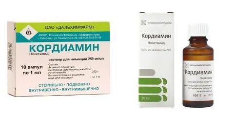 Кордиамин подкожно