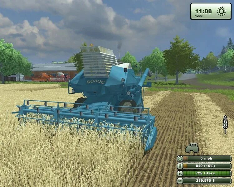Farming Simulator 23. Игра собирать комбайны
