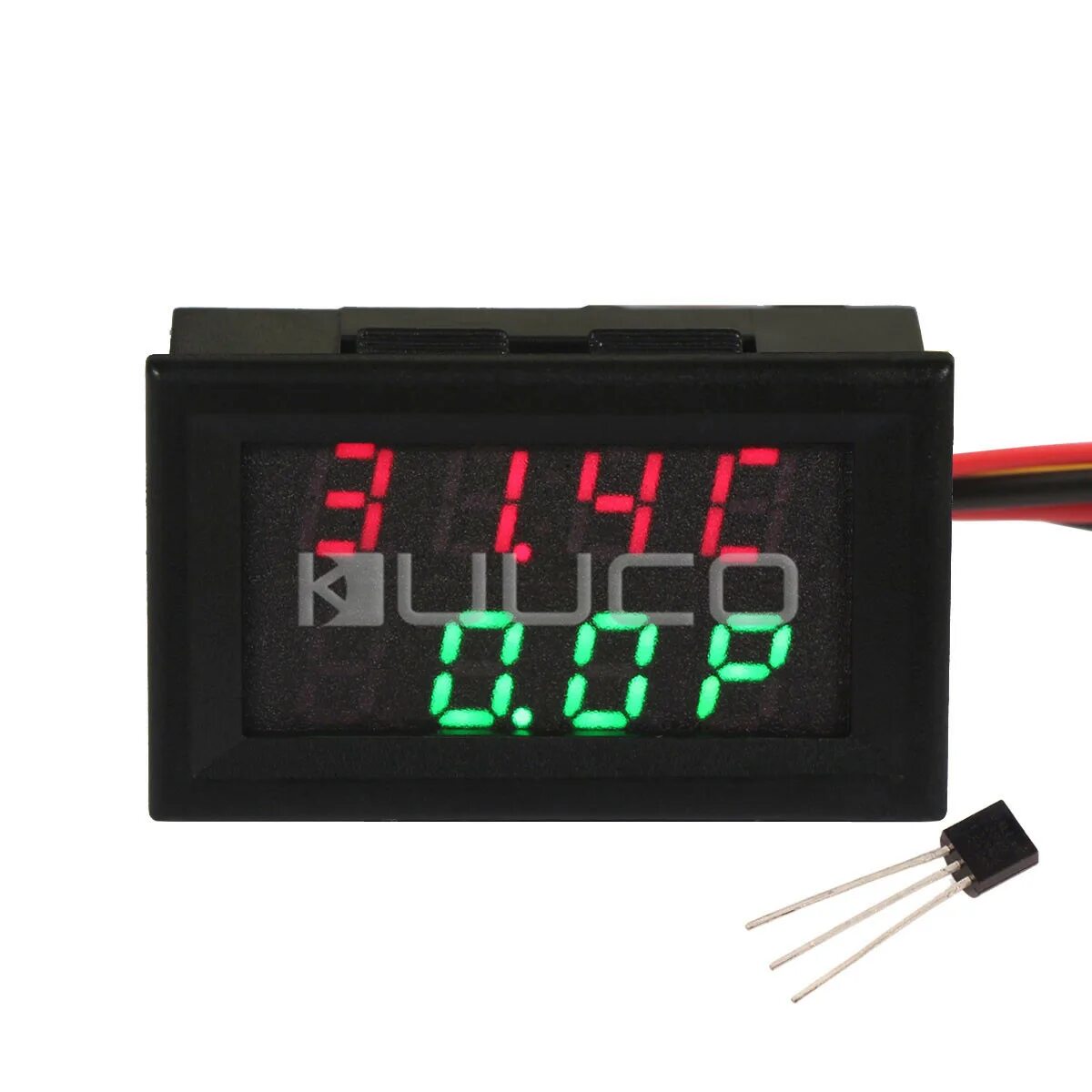 Power temp. Digital voltmeter/thermometer/clock dc 5-30v/-40-120℃ panel mount. temperature meter dual digital display thermometer. вольтметр цифровой 12 вольт. вольтметр и термометр энергомаш.