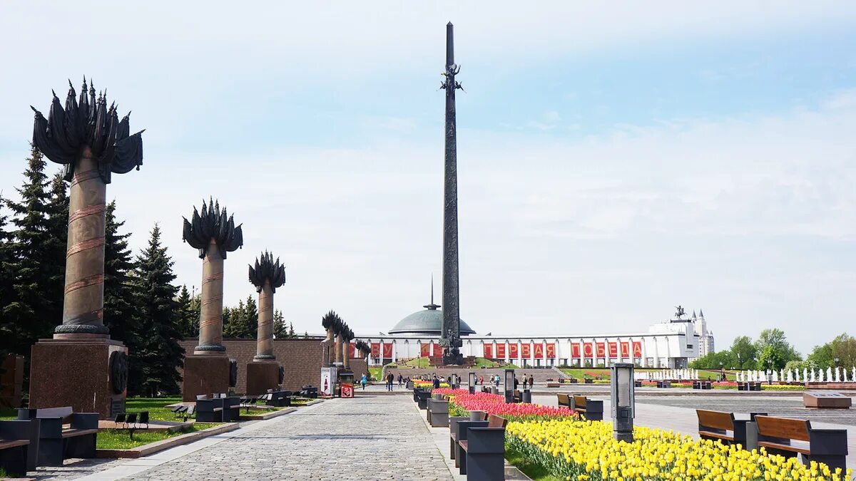 На поклонной горе мемориальная