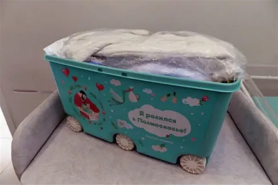 Коробка для новорожденных в Подмосковье. Подарочный набор я родился. Коробка в роддоме в Подмосковье. Коробка для новорожденных в Московской области.