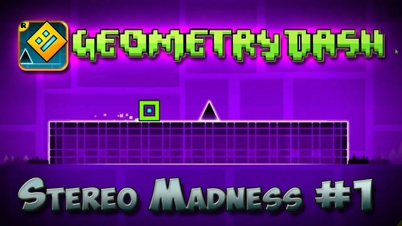 Как загрузить свою музыку в geometry dash. Стерео маднесс геометрия даш. геометрии дэш 1 уровень. геометрии даш стерео маднесс уровень. geometry dash 1 уровень.