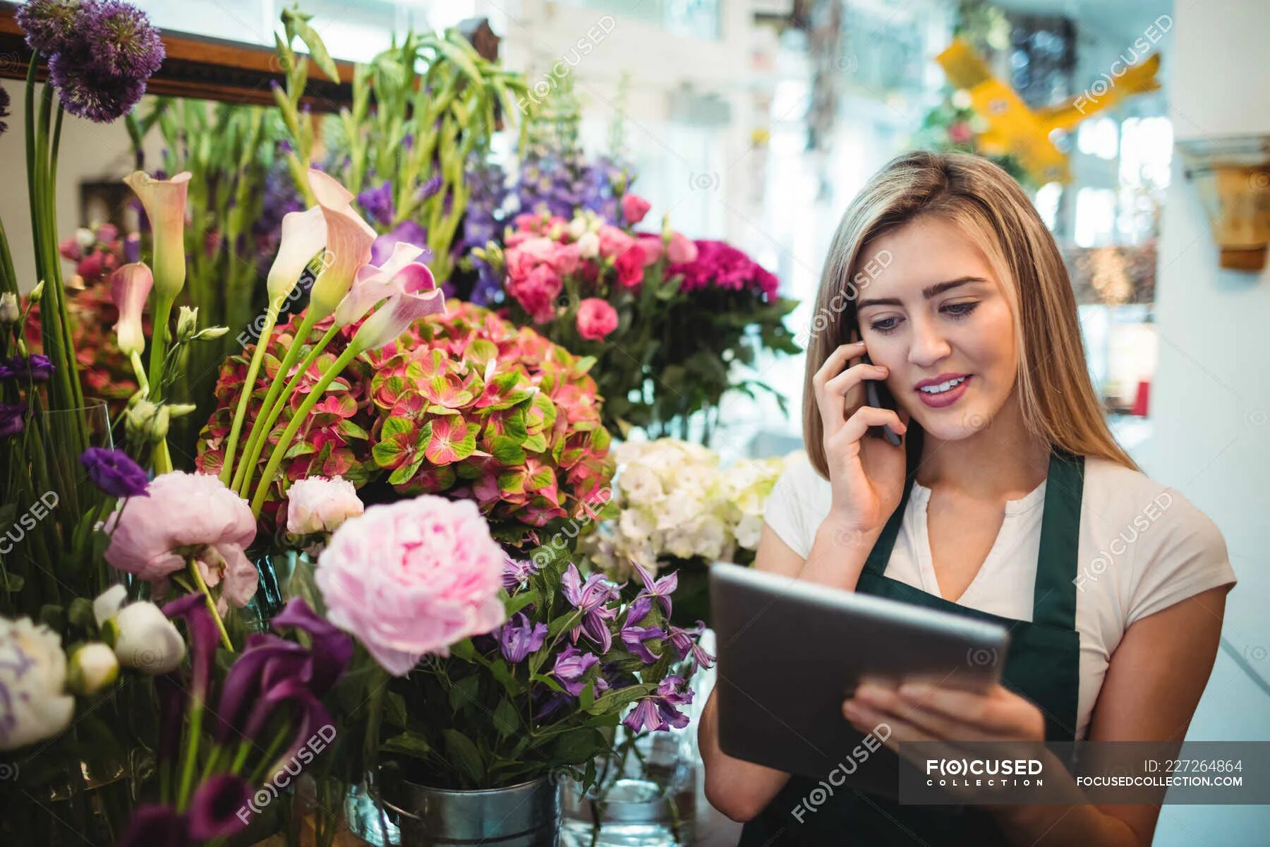 Using flowers