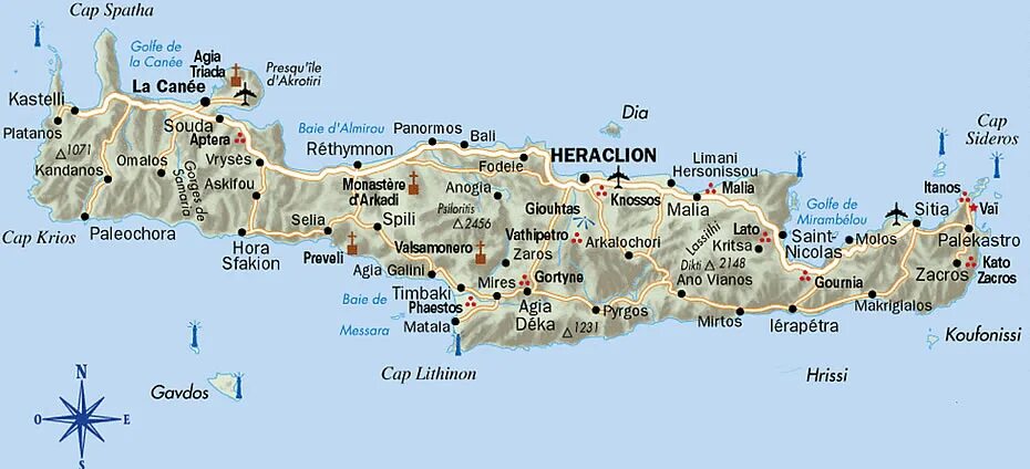 крит какое время