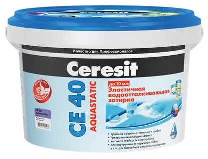 Затирка церезит се 40