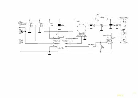 Схема датчика движения hc sr501