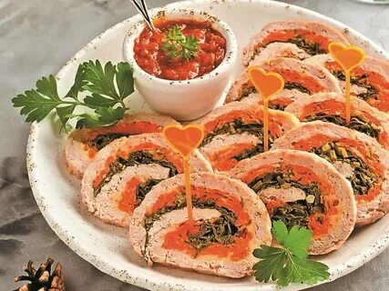 Рулетики с морковкой