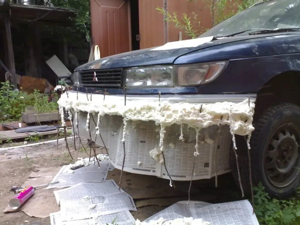 Делаем бампер своими руками! Часть 1. (делаем форму) - Lada 21113, 1,5 л, 2001 г