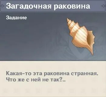 Звездная ракушка