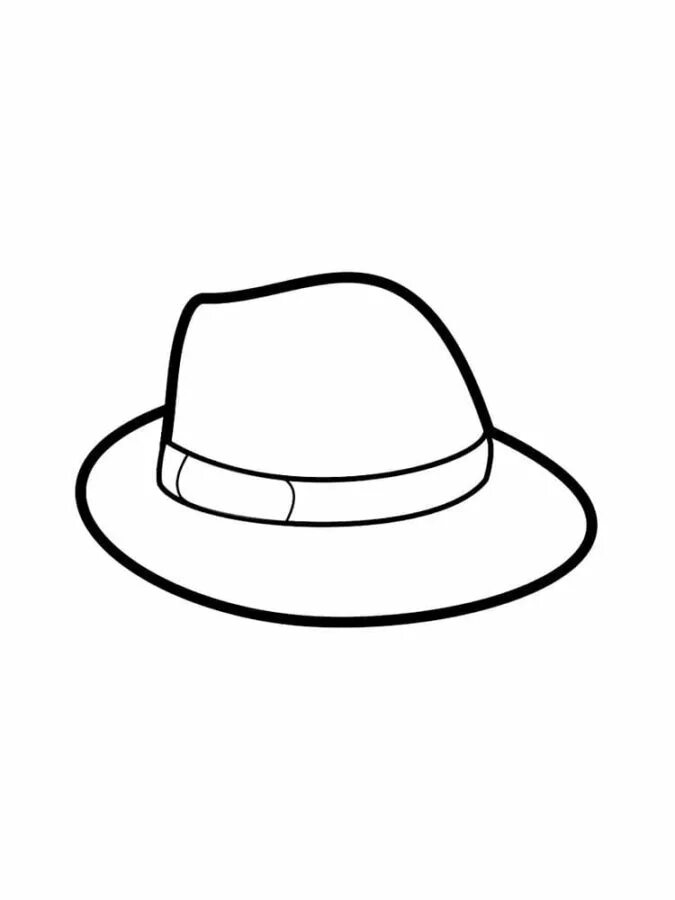 Hat coloring. Шляпа раскраска. Шляпка раскраска. Шляпа раскраска для детей. Шляпа для распечатки.