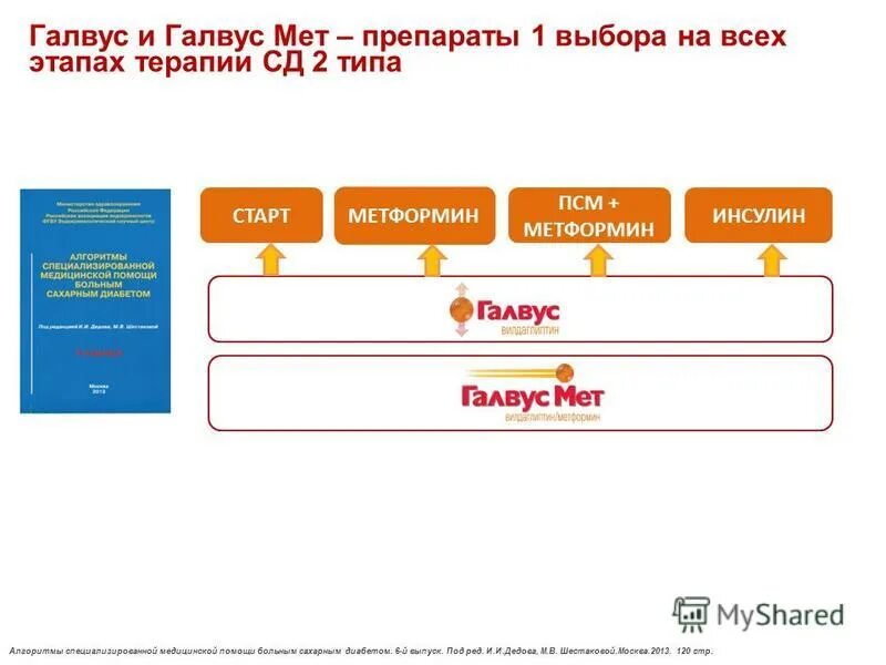 Галвус мет пропал