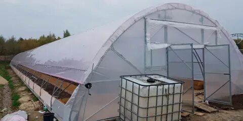 Пленка на металлическую теплицу