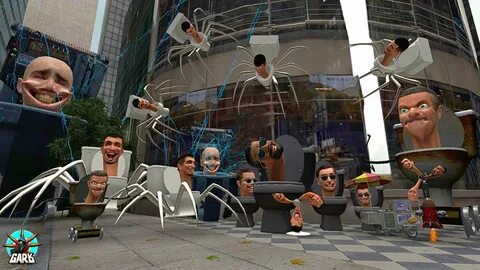 Spider man скибиди туалетов