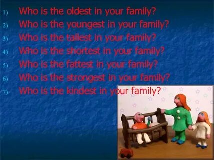 Who is older