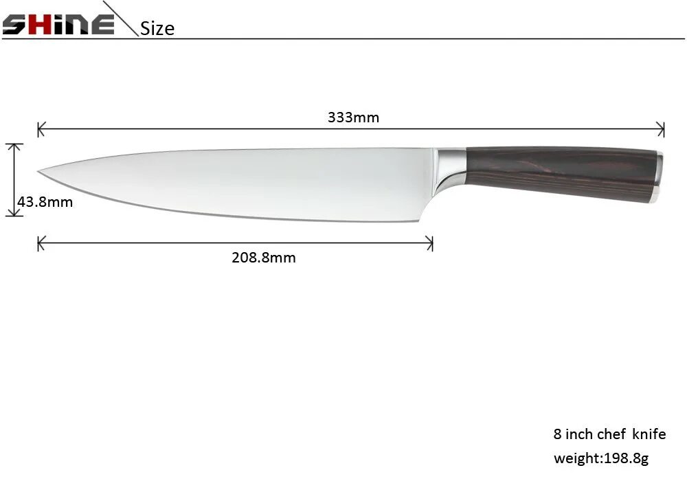 Кухонный нож айси аус сталь 8. Тип кухонных ножей chef knife. Длина лезвия кухонного ножа. Толщина кухонного ножа. Нож кливер шеф повара чертеж.