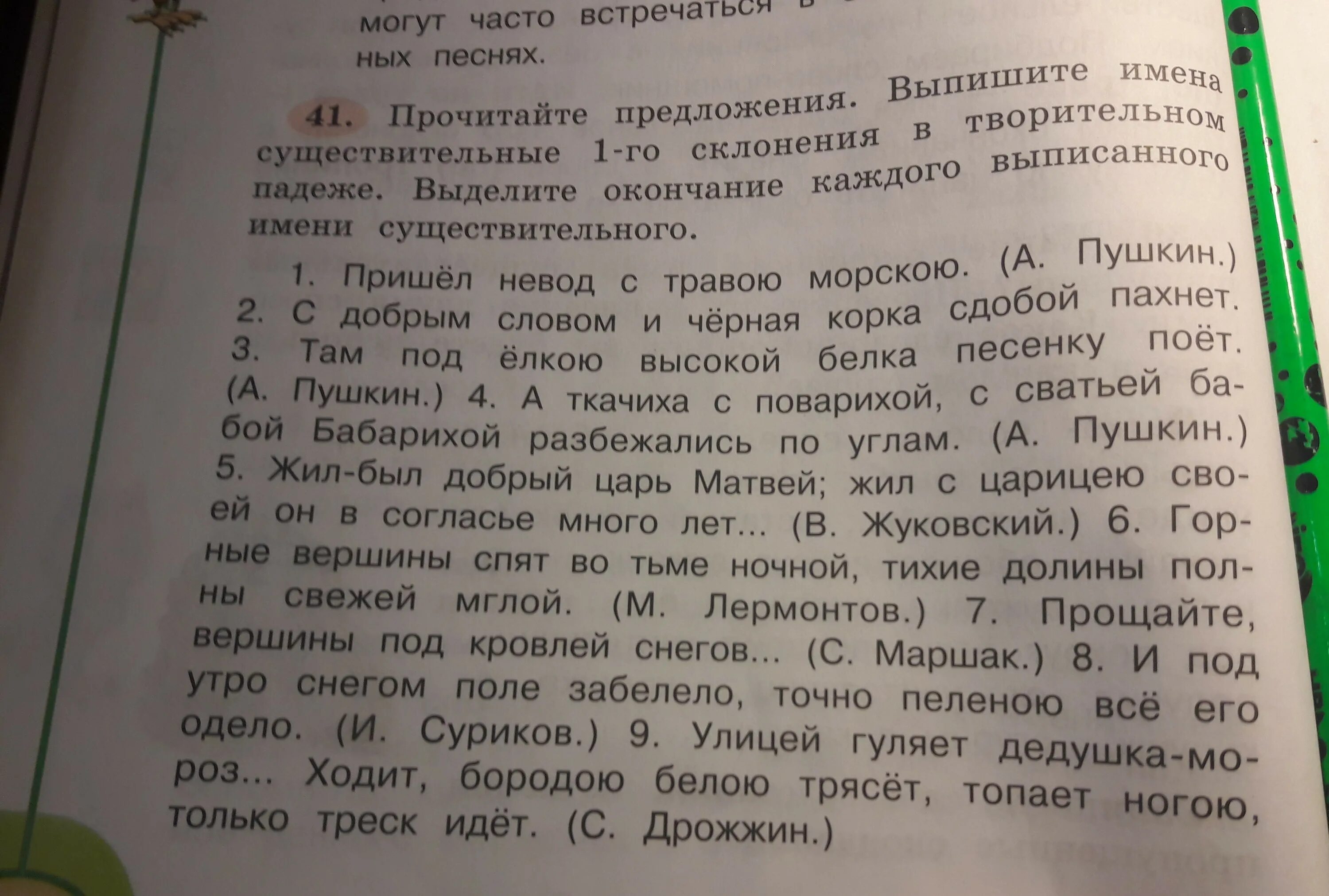 Выписать слова 1 склонения. Прочитай выпиши клички. Выпиши существительные 1 склонения. Прочитай предложения. Выпиши. Выпишите имена существительные.