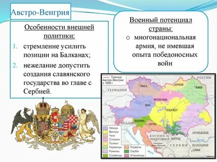 Австро венгрия и балканы до первой мировой