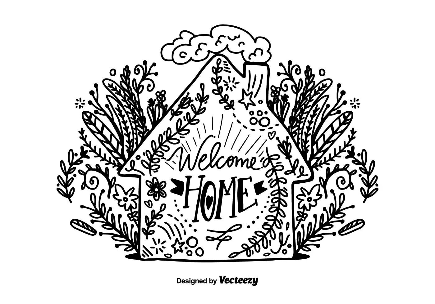 Welcome home art. Леттеринг вектор. Home леттеринг. Леттеринг велком. Welcome Home арт.