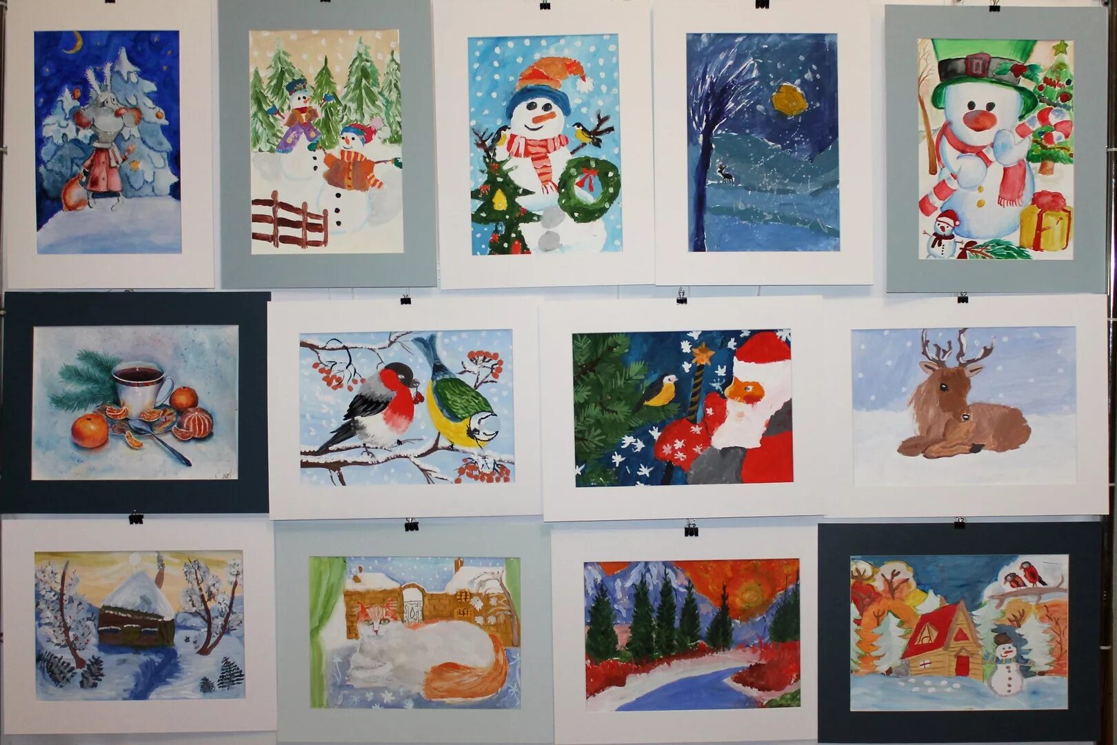 Зимние рисунки. Выставка зимних рисунков. Рисунок на тему зима. Зимние рисунки для детей. На выставке было 6 рисунков