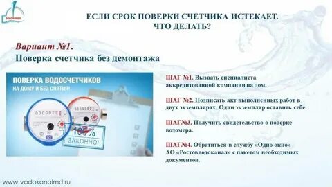 Поверка счетчиков в центральном чертаново